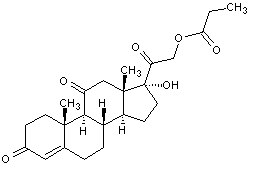 乙酸可的松结构式