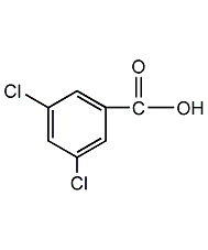 3,5-二氯苯甲酸结构式