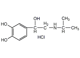 异丙基肾上腺素盐酸盐结构式